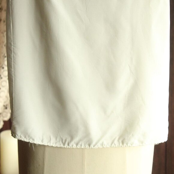Vintage 1950s 1960s Baby Dress, White Christening Baptism Infant Slip - Picture 12 of 13
